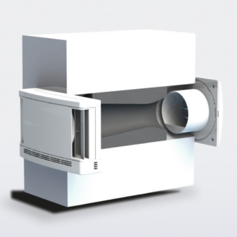 szellőzés légbevezető érzékelő ventilátor EMM EHT BXC CAIRE V4A